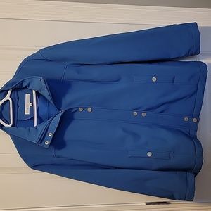Cleo Blue Lined Spring Coat Jacket